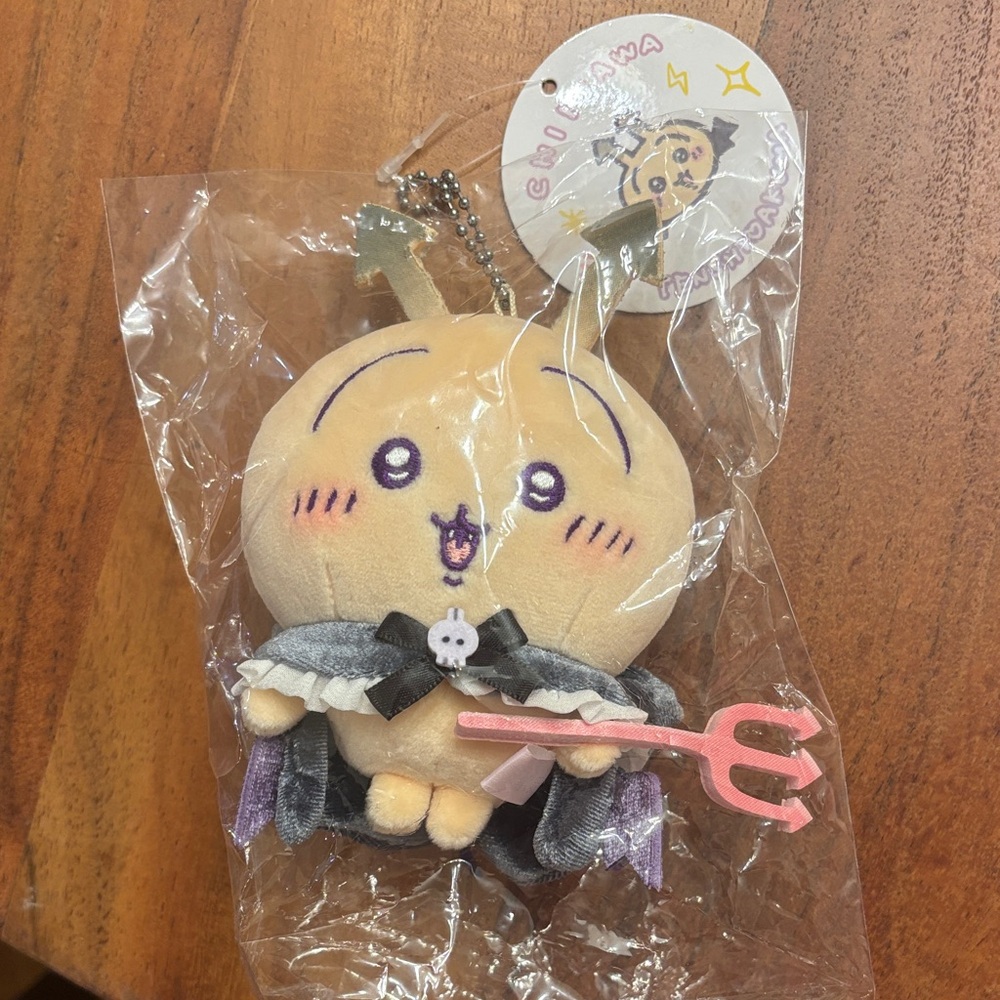 Chiikawa Angel Devil Mascot Usagi Plush Doll Keychain